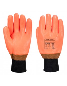 Portwest A450 - Weatherproof Hi - Vis Glove Gloves